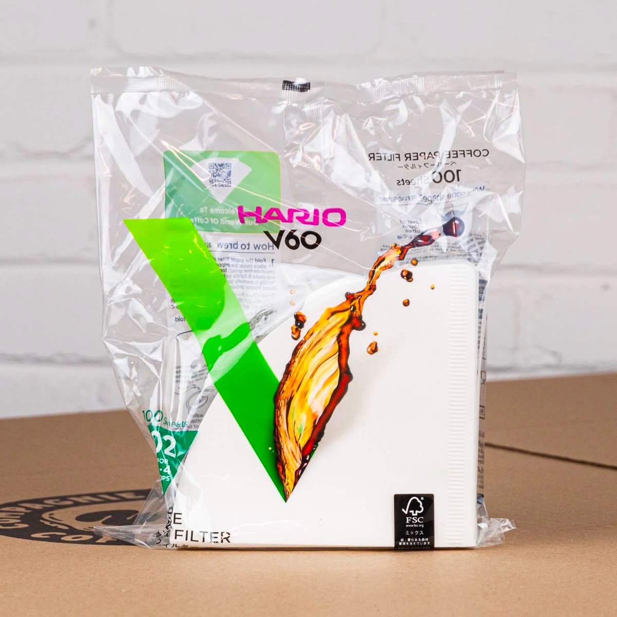 a.2 HARIO Filtros 02 Blancos Paq 100